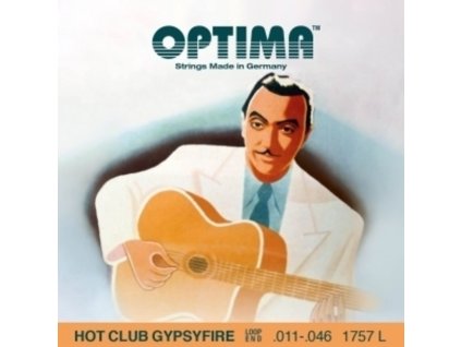 Struny pre Akustickou gitaru Hot Club Gypsyfire-postriebrené