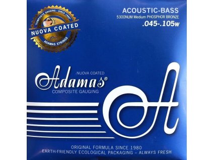 Struny pre akustickú bas-gitaru Nuova coated