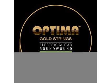 Struny pre E-gitaru Gold Strings Round Wound