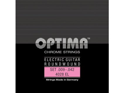 Struny pre E-gitaru9-42 Chrome Strings. Round Wound