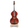 Kontrabas Meister Rubner SOLO 3/4  Tmavočervená farba s levou hlavou