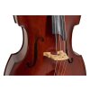 Kontrabas Meister Rubner SOLO 3/4  Tmavočervená farba s levou hlavou