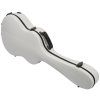 Razzor Fiberglass Classical Guitar Case White