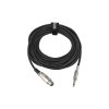 Basic Line 9 m  Mikrofónový kábel  XLR(female) - 6,3 mm Mono Jack