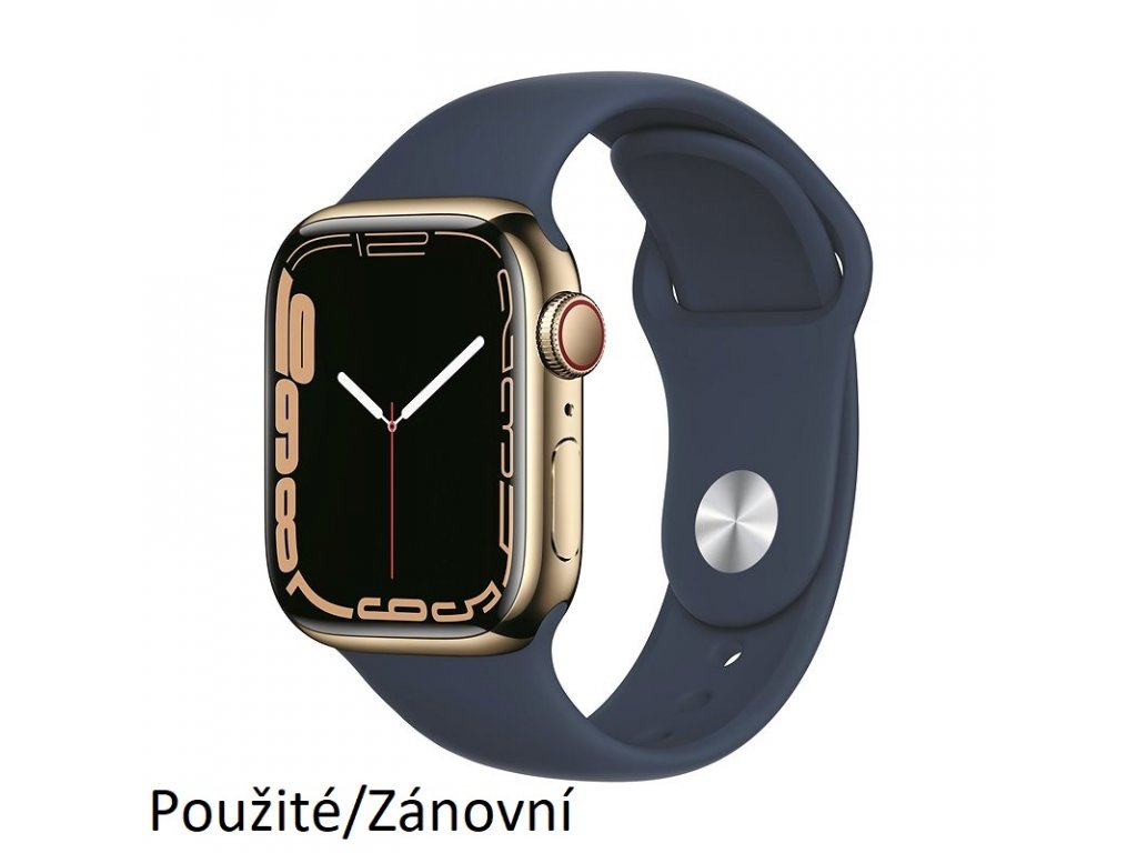 Apple Watch Series 7 41mm Cellular Steel Case - Svět iPhonu