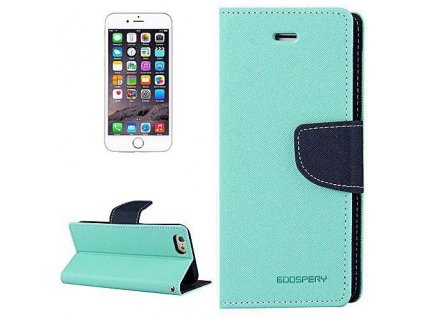 Mercury pouzdro Book Apple iPhone X XS Tyrkysový