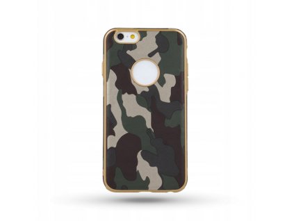 Pouzdro Army pro iPhone X zelené