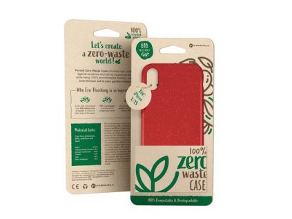 Pouzdro Forcell BIO Zero Waste Case pro iPhone 11 PRO červené