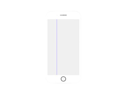 Čelní sklo + rámeček + OCA vrstva + Polarizer 4v1 White iPhone 8:SE