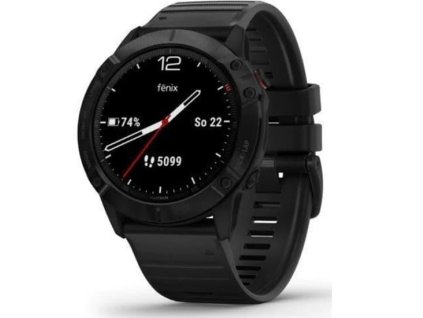Garmin fenix6X PRO Glass, Black