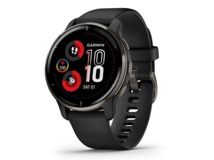 Garmin Venu2 Plus, Slate:Black