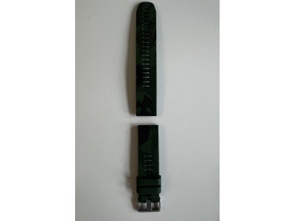 Pasek gumowy do Garmin 6 Pro w kolorze zielonego kamuflażu