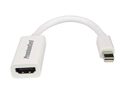 PremiumCord adapter Mini DisplayPort HDMI MF 17 cm