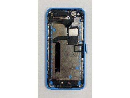 Carcasă spate iPhone 5C cu piese mici - albastră