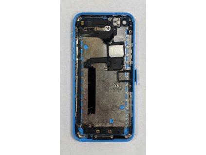 iPhone 5C hátlap apró alkatrészekkel - kék