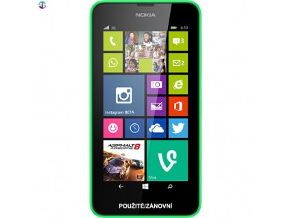Nokia Lumia 630 zelena