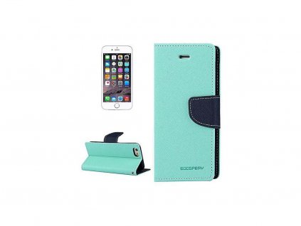 1013 mercury pouzdro book apple iphone x xs tyrkysovy