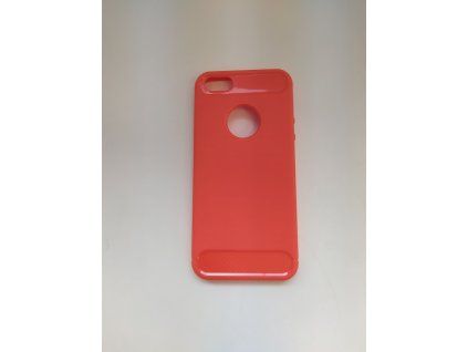 Carcasă din silicon roșie pentru iPhone 5/5S/SE
