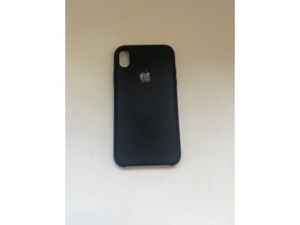 Carcasă neagră cu logo pentru iPhone XS Max