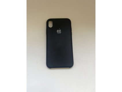 Čierny obal s logom na iPhone XS Max