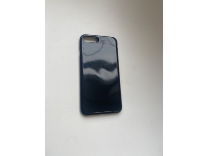 Błyszczące czarne etui do iPhone'a 7+/8+
