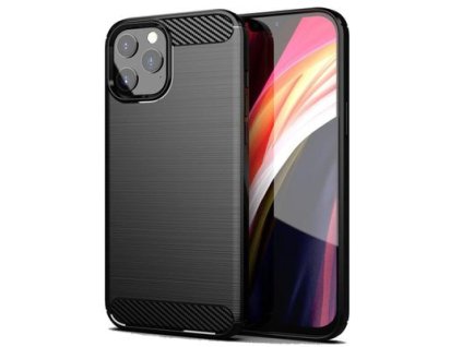 Obal Forcell Carbon na iPhone 13 Pro Max černý