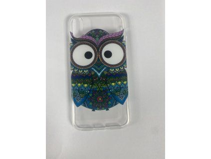 Husă din silicon pentru iPhone X/XS - model bufniță