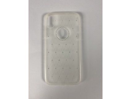 Husă din silicon pentru iPhone X/XS - model cu diamante