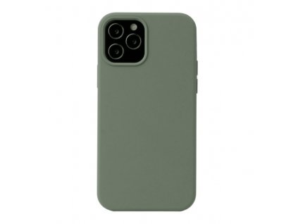 Tmavě zelený obal na iPhone 12 12 Pro