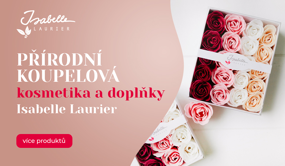 Přírodní koupelová kosmetika a doplňky Isabelle Laurier