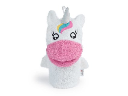 16422 5420071704037 Isabelle Laurier Cotton bath mitt unicorn ind. 2020 72dpi
