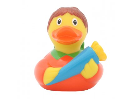 Gumová kachnička školák 1