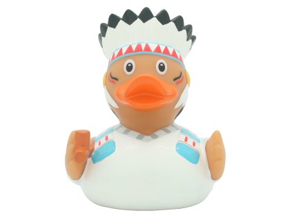 Gumová kachnička náčelník indiánů 1