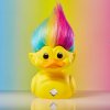 Tubbz kachnička Trolls - Rainbow Troll