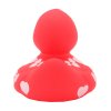 Gumová kachnička se srdci, červená 4