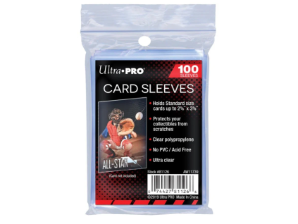 UltraPro Obaly na karty Standard 100 ks