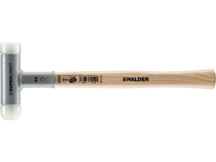 HALDER SUPERCRAFT Palička bezodrazová, Ø30, zaoblená vložka, nylon