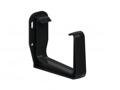 KROP PVC hranatý čelový hák - plochý 135