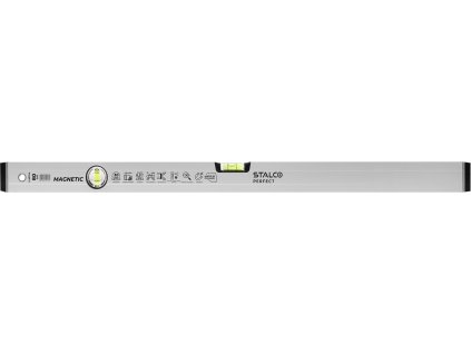 poziomnica aluminiowa anodowana z magnesem 40cm stalco perfect s 65740