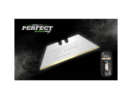 STALCO Výměnné čepele, lichobežníkové Gold Powermax, 10 ks