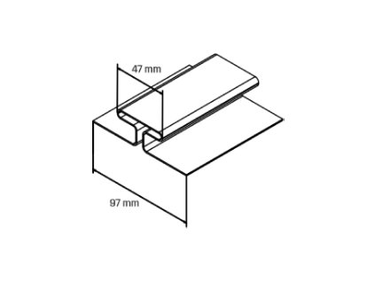 listwa montazowa h