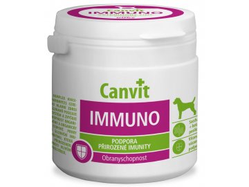 Canvit Immuno 100 g - tabletky pro posílení imunitního systému pro psy, vhodné i pro kočky