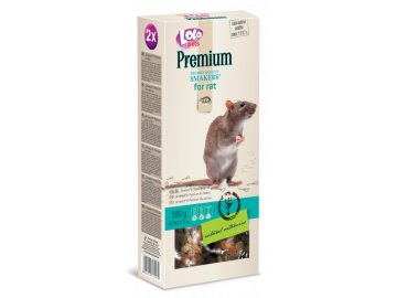 LOLO Premium Smakers 2 klasy pro potkany 100 g - kompletní krmivo
