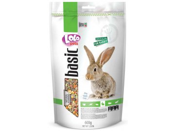 LOLOpets Basic krmivo pro králíky 600 g