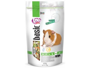 LOLOpets Basic krmivo pro morčata 600 g