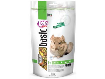 LOLOpets Basic krmivo pro činčily 600 g