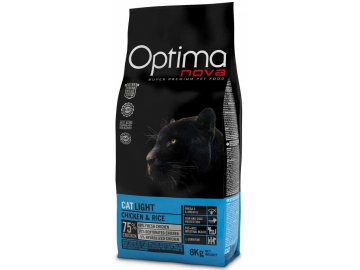 optimanova cat light 8 kg