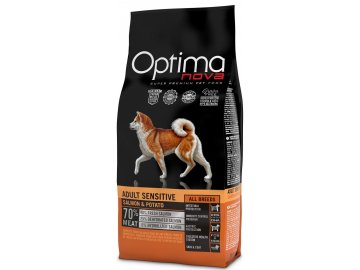 Optima Nova Dog Adult Sensitive GF Salmon 2 kg