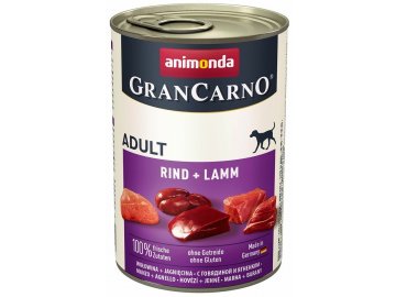 GranCarno Adult různé druhy - konzerva pro psy 400 g