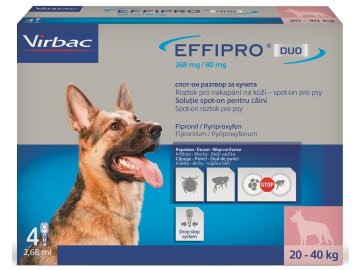 Effipro DUO Spot On Dog L 4 x 2,68 ml